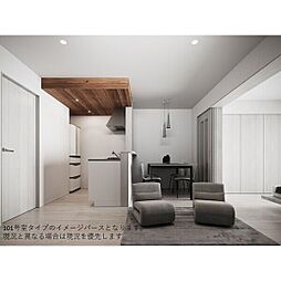 LA・LA 0102 1階1LDKのリビング/ダイニング