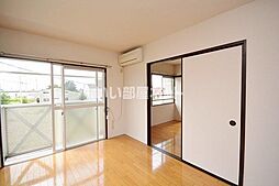 JR両毛線 国定駅 4.5kmの賃貸アパート 2階2DKのリビング/ダイニング