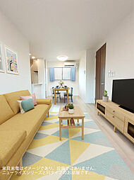 ヒナタ・アサヒノI 201 2階2LDKのリビング/ダイニング