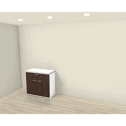 ティンガーラ須ヶ口　WEST 303 3階1LDKのリビング/ダイニング