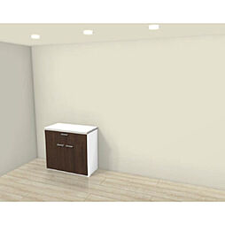 ティンガーラ須ヶ口　EAST 201 2階1LDKのリビング/ダイニング