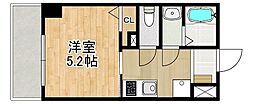 MODERN PALAZZO 諫早駅前 4階1Kの間取り