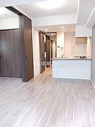 Osaka Metro四つ橋線 西梅田駅 徒歩5分の賃貸マンション 4階1LDKのリビング/ダイニング