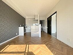 八木コーポ 406 4階2LDKのリビング/ダイニング