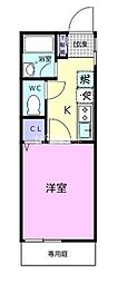 間取図画像 1K