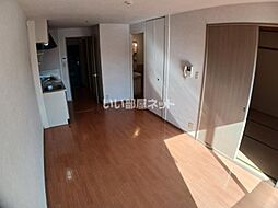 JR片町線(学研都市線) 藤阪駅 徒歩4分の賃貸アパート 1階2LDKのリビング/ダイニング