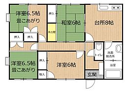 大成ビル 2階4DKの間取り