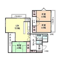 ＲＥＧＡＬＩＡ　I 1階3LDKの間取り