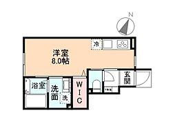 ＥｄｇｅＭｏｍｅｎｔ長江 105 1階ワンルームの間取り