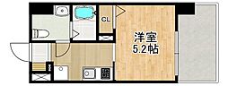 MODERN PALAZZO 諫早駅前 8階1Kの間取り