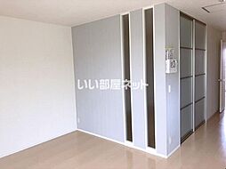 JR武蔵野線 吉川駅 徒歩23分の賃貸アパート 3階1LDKのリビング/ダイニング