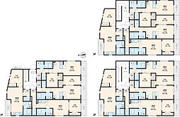 東武東上線 高坂駅 徒歩9分の賃貸アパート 1階1LDKの間取り