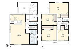 Ｓｕｍａｉ−ｔｏ船橋市田喜野井01 1階4LDKの間取り