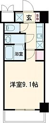 間取図画像 1K