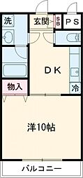 間取図画像 1DK