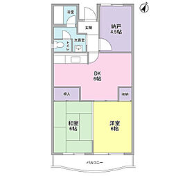 間取図画像 2SDK