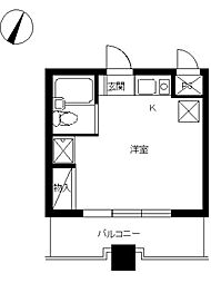 間取図画像 ワンルーム