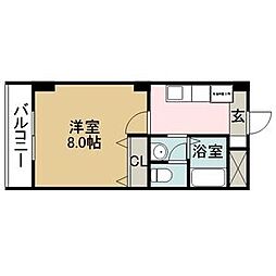 間取図画像 1K
