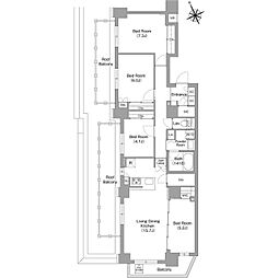 間取図画像 4LDK