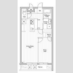 アーバンパーク東向島 503 5階1LDKの間取り