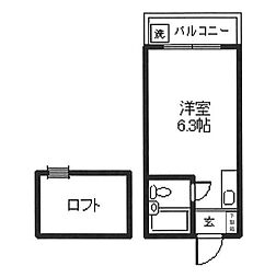 間取図画像 ワンルーム