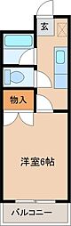 間取図画像 1K