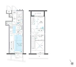 ZOOM川崎EAST 1DKの間取図画像