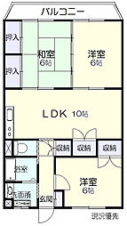 間取図画像 3LDK