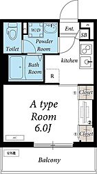 リブリ・LIBERTAS 1Kの間取図画像