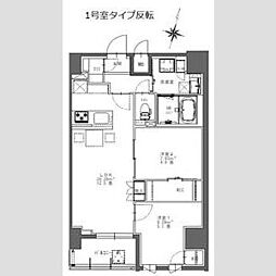 エス-レジデンス北千住reiz 2LDKの間取図画像