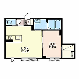 MASTTOWNGRACEC 1LDKの間取図画像