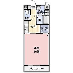 GrandeurA 1Kの間取図画像