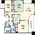 VIVACITY佐世保セントラルコート6階12.0万円
