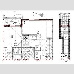 リーブルファイン下之一色町III 1号棟 1LDKの間取図画像