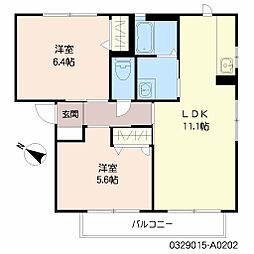 DeForest 2LDKの間取図画像