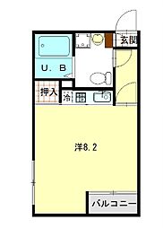 tasyard4 ワンルームの間取図画像