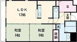 シティーガーデン広畑 3LDKの間取図画像