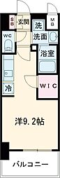 プレサンス神戸水木通ルミエス ワンルームの間取図画像