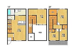 LOFTYSAGA 3LDKの間取図画像