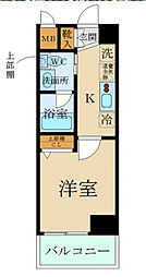L-FlatOmiyaavignity 1Kの間取図画像