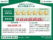 住棟ラベルの場合、住棟全体の性能を示すもので、特定の住戸の性能を示すものではありません