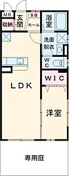 PLAISIR・T 1LDKの間取図画像