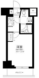 フェニックス横濱関内BAYGAIA 1Kの間取図画像