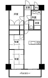 鈴木3 3LDKの間取図画像