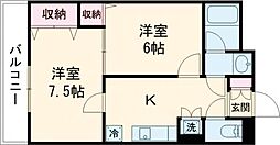 フェアリザワールド 2Kの間取図画像