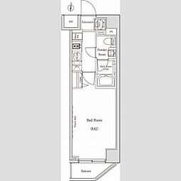 ベルグレードKSTRE 1Kの間取図画像