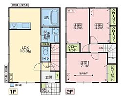 FORESTIA(フォレスティア) 3LDKの間取図画像