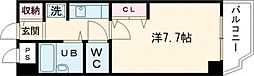ジュネス西明石 1Kの間取図画像
