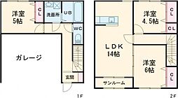 K-ideal久留米III 3LDKの間取図画像