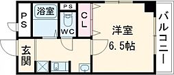 リトゥール澤 1Kの間取図画像